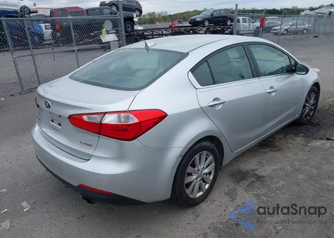 2014 Kia Forte Ex z USA, uszkodzony, nr VIN KNAFX4A85E5046545